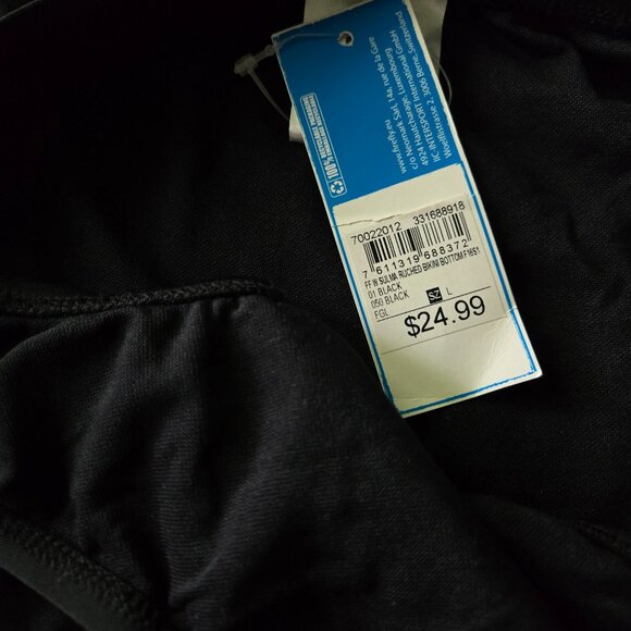 NWT FIREFLY Black  Bikini Bottom L - Picture 4 of 4